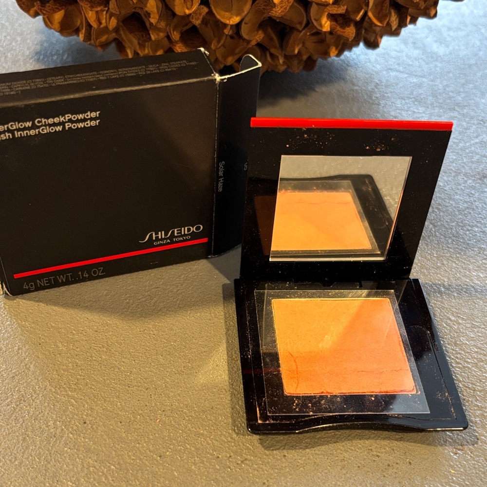 Shiseido InnerGlow CheekPowder - blush solar haze slightly cracked
